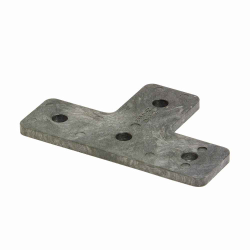 B-Line Eaton series strut fiberglass channel and fittings, 5.37" Height, 3.5" Length, 1.62" Width, 0.177lbs, Steel, Four hole flat tee plate
